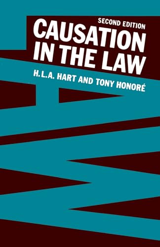 Causation in the Law von Oxford University Press