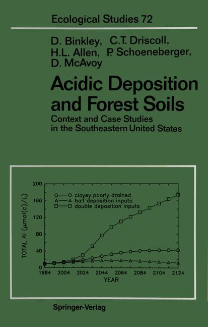 Acidic Deposition and Forest Soils von Springer New York