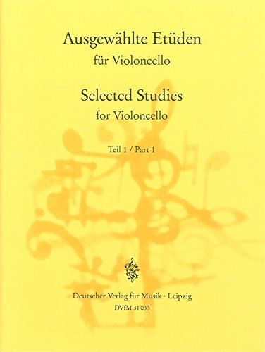 Ausgewählte Etüden für Cello Heft 1 (DV 31033)