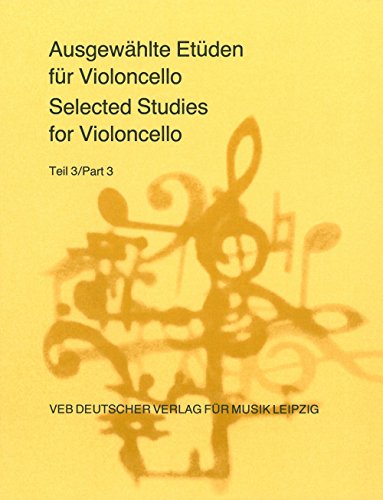 Ausgewählte Etüden für Cello Heft 3 (DV 31035)