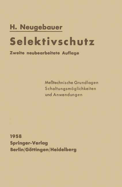 Selektivschutz von Springer Berlin Heidelberg
