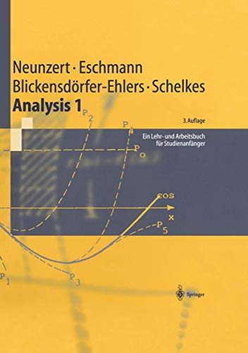Analysis 1: Ein Lehr- und Arbeitsbuch für Studienanfänger (Springer-Lehrbuch) von Springer