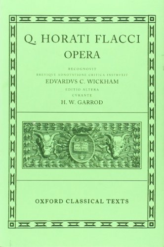 Opera (Oxford Classical Texts) von Oxford University Press