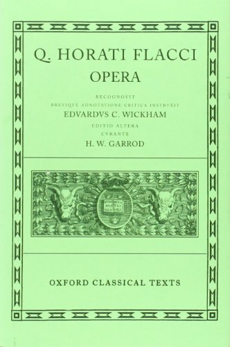 Opera (Oxford Classical Texts)