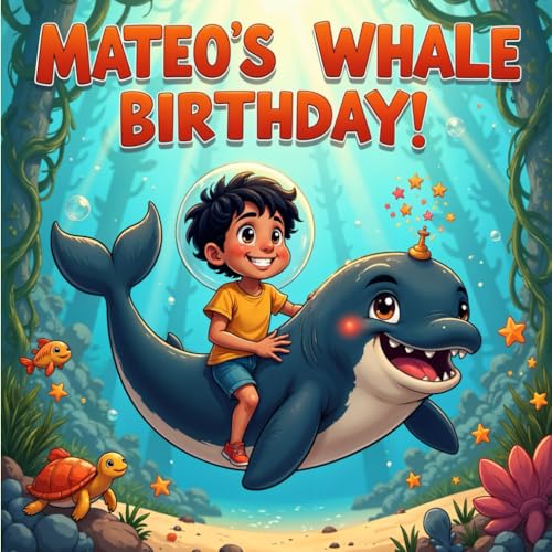 Mateo's Whale Birthday Stories Book for Kids von Independently published