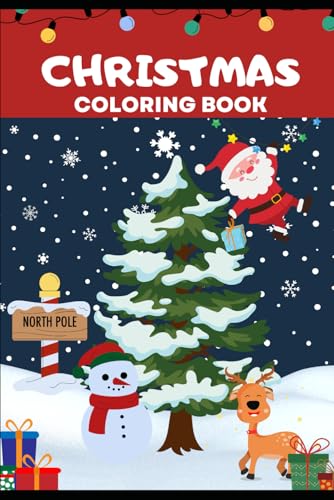 CHRISTMAS: COLORING BOOK von Independently published