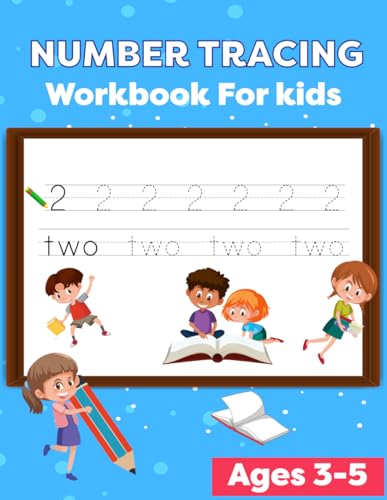 Number Tracing Workbook For Kids von Independently published