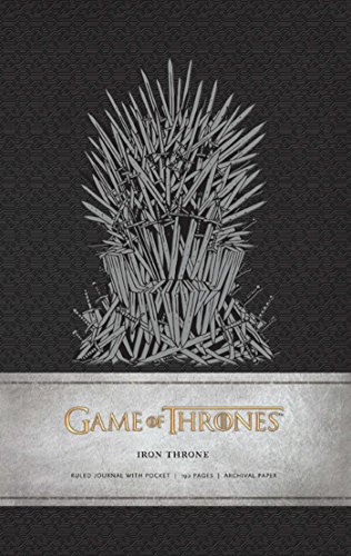 GAME OF THRONES: IRON THRONE HARDCOVER RULED JOURNAL von Simon & Schuster