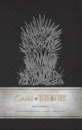 GAME OF THRONES: IRON THRONE HARDCOVER RULED JOURNAL
