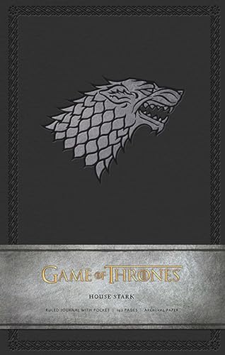 Game of Thrones: House Stark Hardcover Ruled Journal: Large Ruled Journal