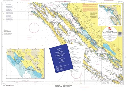 Übungs-Seekarte 100 - 20: Dugi Otok - Zadar von FEIERABEND Buch- und Kunstverlag e.U.