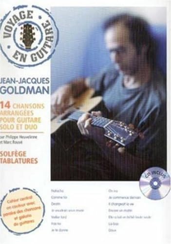 Jean-Jacques Goldman : 14 chansons arrangées pour guitare solo et duo (CD inclus) von HIT DIFFUSION