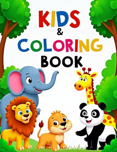 Colorful Creatures: A Joyful Journey: Engaging Animal Illustrations for Kids Aged 3-6 von Independently published