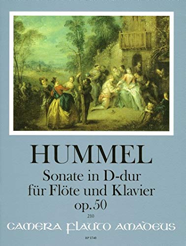 HUMMEL - Sonata en Re Mayor Op.50 para Flauta (Violin) y Piano (Pauler)