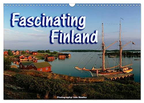 Fascinating Finland (Wall Calendar 2025 DIN A3 landscape), CALVENDO 12 Month Wall Calendar: Impressions from Finland's woods, lakes and cities