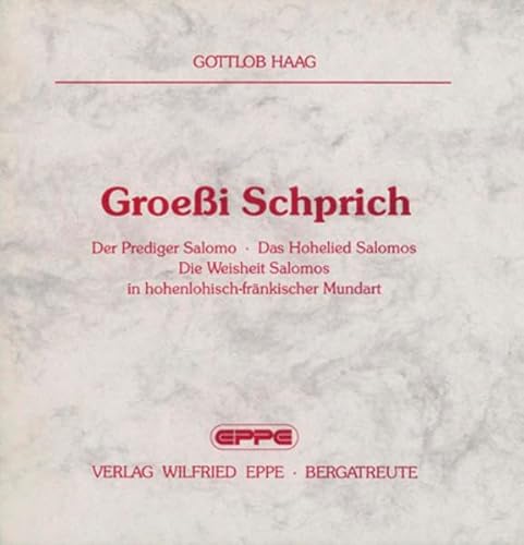 Groeßi Schprich von EPPE