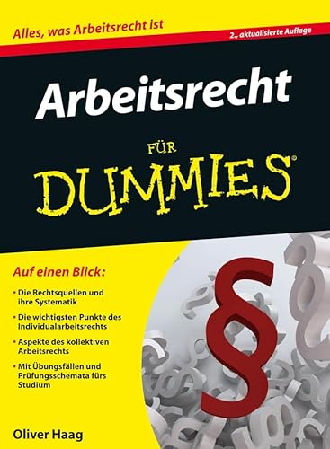 Arbeitsrecht für Dummies Arbeitsrecht für Dummies