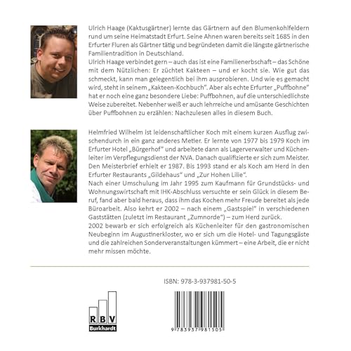 Das Erfurter Puffbohnen Kochbuch