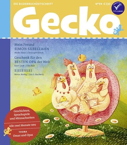 Gecko Kinderzeitschrift Band 94: Die Bilderbuchzeitschrift von Rathje & Elbel GbR