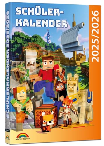 Schülerkalender 2025 / 2026 mit Minecraft; inklusive Tipps, Tricks & Crafting-Rezepten Schülerkalender 2025 / 2026 mit Minecraft; inklusive Tipps, Tricks & Crafting-Rezepten von Markt + Technik Verlag