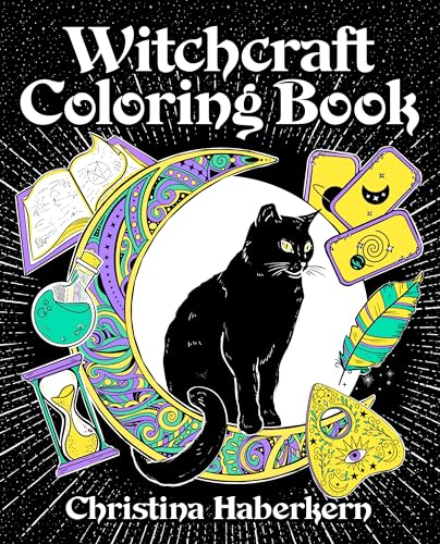 Witchcraft Coloring Book