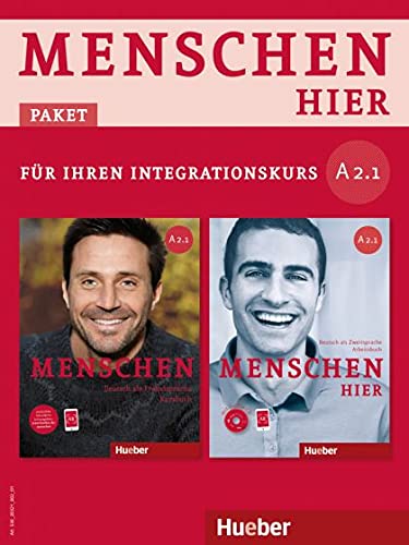 Menschen hier A2.1: Deutsch als Zweitsprache / Paket: Kursbuch Menschen und Arbeitsbuch Menschen hier mit Audio-CD