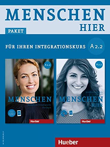 Menschen hier A2.2: Deutsch als Zweitsprache / Paket: Kursbuch Menschen und Arbeitsbuch Menschen hier mit Audio-CD