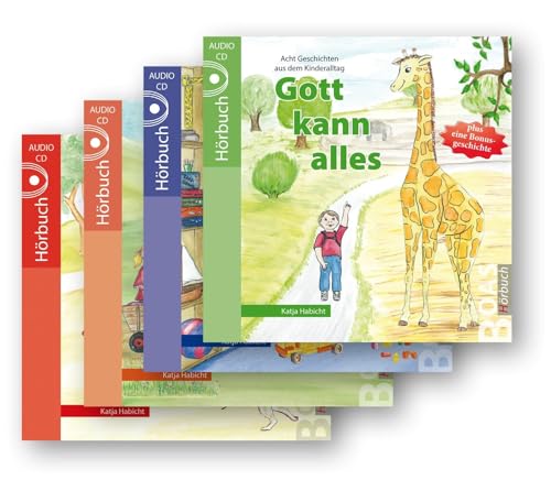 Gott kann alles-Hörbuchreihe im Set (4 Audio-CDs): Geschichten aus dem Kinderalltag (Gott kann alles-Reihe)