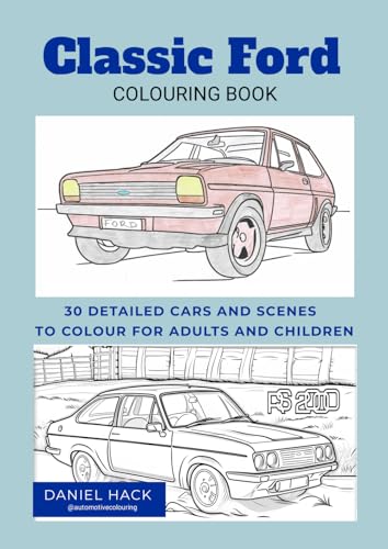 Classic Ford Colouring Book von Lulu