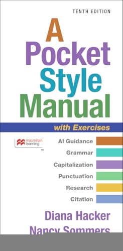 A Pocket Style Manual with Exercises von Macmillan Learning