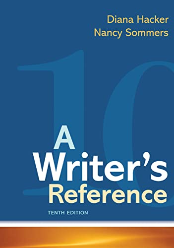 A Writer's Reference von Bedford/St. Martin's