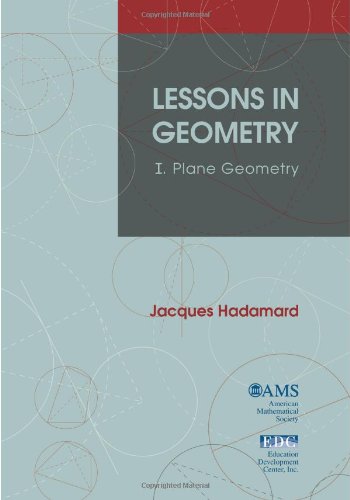 Lessons in Geometry: I. Plane Geometry (Monograph Books)