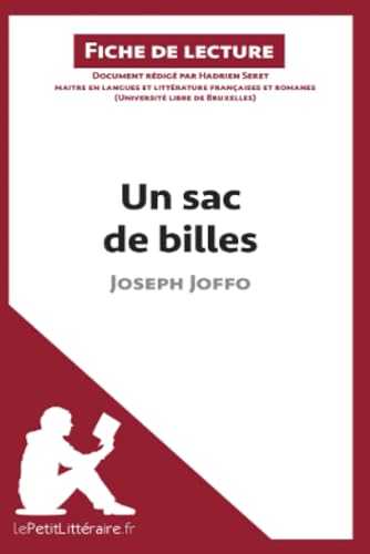 Un sac de billes de Joseph Joffo (Fiche de lecture): Analyse complète et résumé détaillé de l'oeuvre von LEPETITLITTERAI