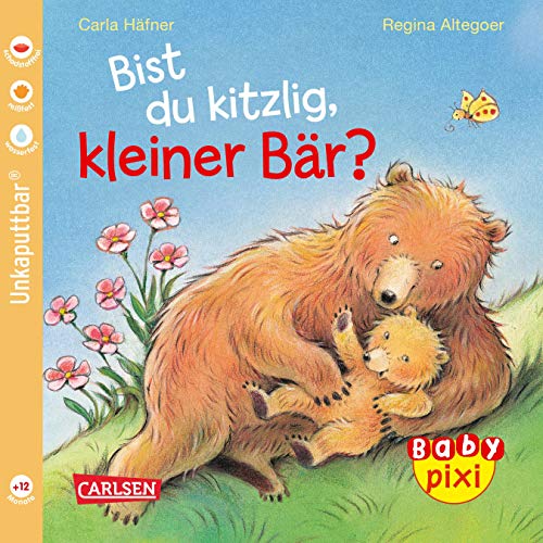 Baby Pixi (unkaputtbar) 47: VE 5 Bist du kitzlig, kleiner Bär?: Ein Baby-Buch ab 12 Monaten (47) von Carlsen