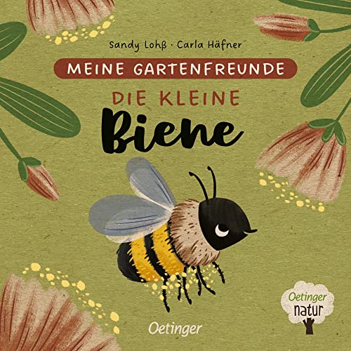Meine Gartenfreunde. Die kleine Biene: Pappbilderbuch über heimische Tiere für die Kleinsten