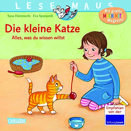 LESEMAUS 175: Die kleine Katze - alles, was du wissen willst (175) von Carlsen Verlag GmbH