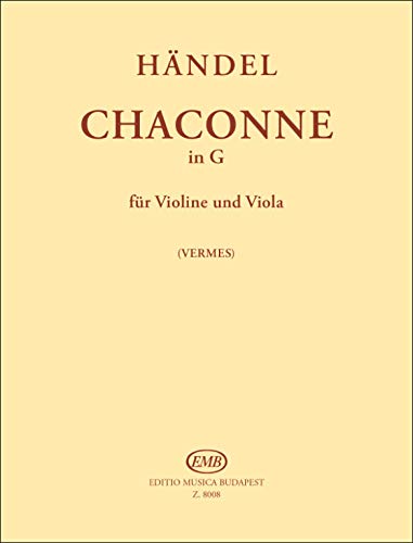 Chaconne in G for violin and viola (String Duo)