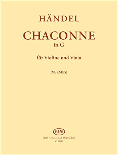 Chaconne in G for violin and viola