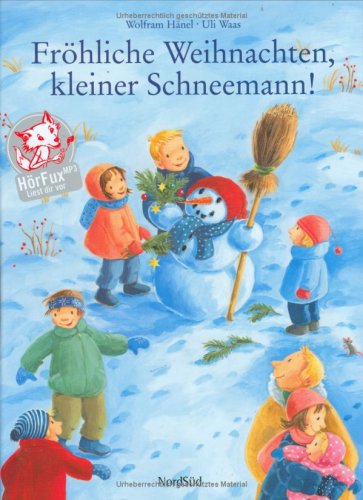 Fröhliche Weihnachten, kleiner Schneemann!