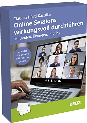 Online-Sessions wirkungsvoll durchführen: Methoden, Übungen, Impulse. 60 Karten und 40-seitiges Booklet inklusive digitaler Version
