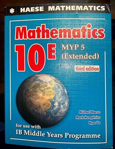 Mathematics 10 Extended (MYP 5 E) (Mathematics for the International Student)