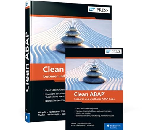 Clean ABAP: Lesbarer und wartbarer ABAP-Code von Rheinwerk