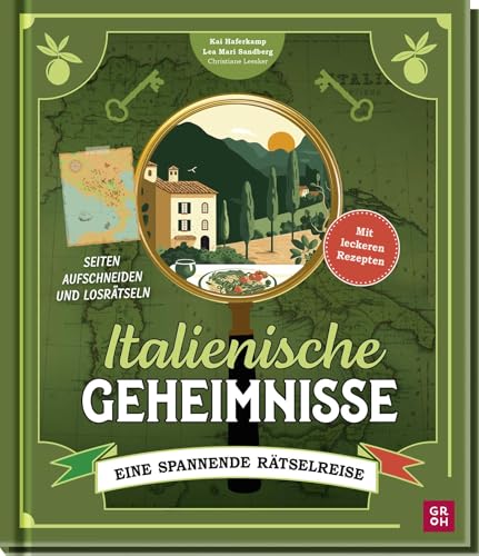 Italienische Geheimnisse: Eine spannende Rätselreise mit leckeren Rezepten | Kniffliges Rätselbuch mit Seiten zum Auftrennen | Logik-, Bilder- und Zahlenrätsel Italienische Geheimnisse: Eine spannende Rätselreise mit leckeren Rezepten | Kniffliges Rätselbuch mit Seiten zum Auftrennen | Logik-, Bilder- und Zahlenrätsel