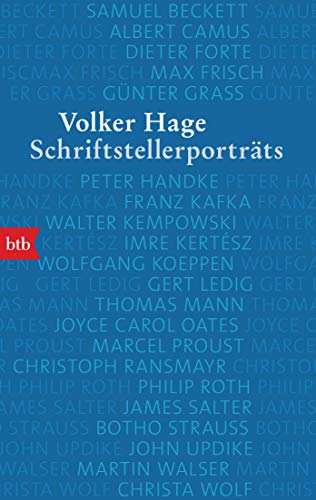 Schriftstellerporträts von btb Verlag