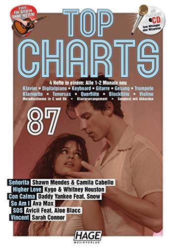 Top Charts 87 (mit CD): Die aktuellsten Hits der erfolgreichsten Stars und das Beste aus den Charts!