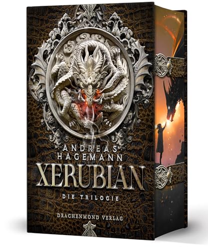 Xerubian: Spannende High Fantasy mit quirligen Drachen und viel Humor | Sammelband als Schmuckausgabe mit Farbschnitt-Garantie von Drachenmond Verlag GmbH