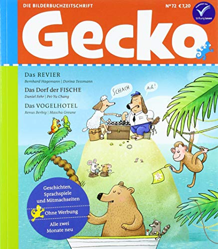 Gecko Kinderzeitschrift Band 72: Die Bilderbuchzeitschrift