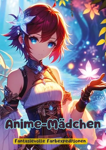 Anime-Mädchen: Fantasievolle Farbexpeditionen Anime-Mädchen: Fantasievolle Farbexpeditionen
