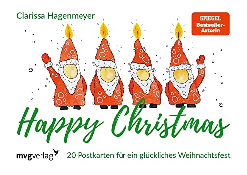 Happy Christmas: Postkarten: 20 Postkarten für ein glückliches Weihnachtsfest