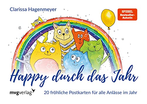 Happy durch das Jahr: Postkarten: 20 fröhliche Postkarten für alle Anlässe im Jahr von mvg Verlag